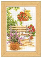 Набор для вышивания Садовая скамейка /PN-0003719