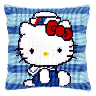 Набор для вышивания подушки Hello Kitty матрос I