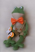 Набор для изготовления текстильной игрушки Лягушка (Frogs Story)