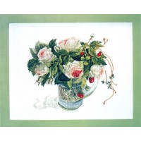 Набор для вышивания Розы и земляника (Roses and berry) /FU-605 (1605)