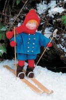 Набор для изготовления вальдорфской куклы Маленький лыжник /WIT.A15500