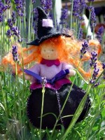 Набор для изготовления вальдорфской куклы Лавандовая чародейка /WIT.A45100