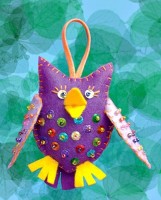 Набор для изготовления вальдорфской игрушки Птичка Оливер (подвеска) /WIT.A56800