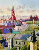 Набор для вышивания Московские крыши /09-007-08