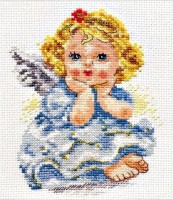 Набор для вышивания крестиком Ангелок мечты /0-94