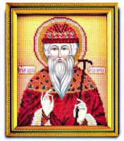 Набор для вышивания ювелирным бисером Икона Святой Вадим /В-343
