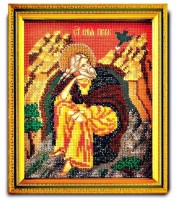 Набор для вышивания ювелирным бисером Икона Святой Илья Пророк /В-355