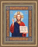 Набор для вышивания бисером Икона Господь Вседержитель (Icon of Christ Pantocrator)