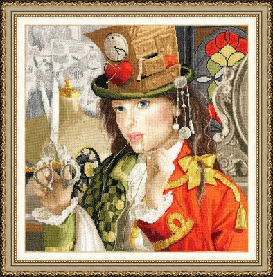 Набор для вышивания Рукодельница (Needlewoman ) , По мотивам картины Дорониной