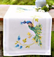 Набор для вышивания Дорожка Павлины и цветы /PN-0149370