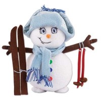 Набор для шитья куклы Снеговик , марка Miadolla /NY-0117