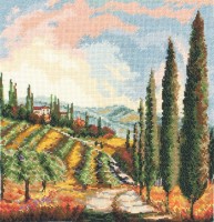 Набор для вышивания Виноградная долина (Valley Vineyard)