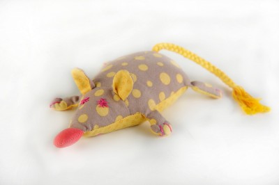 Набор для создания текстильной куклы-игрушки Мышка Перлушка.  Два в одном: грелка и любимая игрушка!