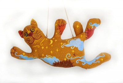 Набор для создания текстильной куклы-игрушки Кот -Ловец Снов и Чердачный кот в одном наборе!