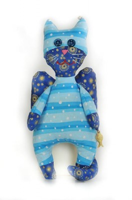 Набор для создания текстильной куклы-игрушки  Кот-ангел