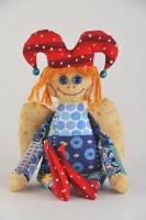 Набор для создания текстильной куклы-игрушки  Петрушка- ангел /ПА-306