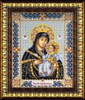 Наборы для вышивания бисером по напечатанной основе Икона Пр. Богородица Вифлеемская