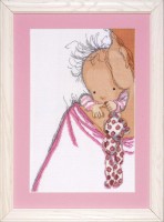 Набор для вышивания Детские объятья (Baby Hugs) по рисунку Аннабель Спенсли (Annabel Spenceley)