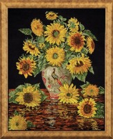 Набор для вышивания Подсолнухи в вазе (Sunflowers vase) по картине Кристофера Пирса (Christopher Pierce)