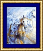 Набор для вышивания Арабские скакуны (Arabian Jewels) /99907