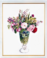 Набор для вышивания Розы и травы (Roses and Herbs) /FU-615 (1615)