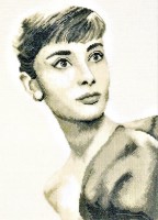 Набор для вышивания Audrey Hepburn /PN-0008093 (35014)