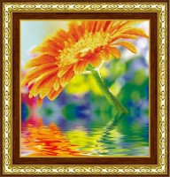 Набор для создания мозаичной картины алмазная вышивка Солнечный цветок /80133
