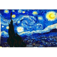 Набор для создания картины с алмазными стразами  Звездная ночь,Ван Гог