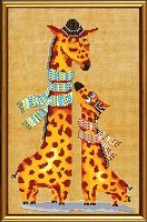 Набор для вышивания Жирафики (Cерия Konfetti)