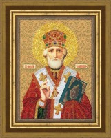 Набор для вышивания бисером  Образ Святой Николай Чудотворец (Icon St.Nicolas the Wonderworker)