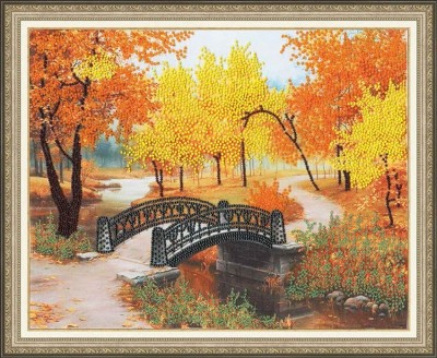 Набор для вышивания бисером  Осенний парк (Autumn park)