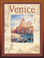 Набор для вышивания крестом Города мира, Венеция /PT-0030