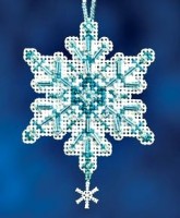 Набор для вышивания бисером Аква кристалл (снежинка) /MH16-2301