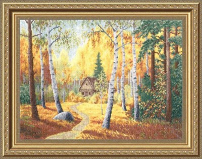 Набор для вышивания В тиши лесной, по мотивам картины В.Кошелева
