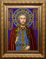 Набор для вышивания бисером Икона Святой Игорь /А-05