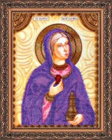 Набор для вышивания бисером Икона Святая Мария