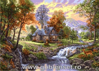 Набор для вышивания Осенний рай (Autumn paradise) гобелен