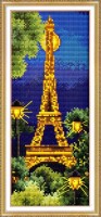 Набор для вышивки крестом Париж (Paris)