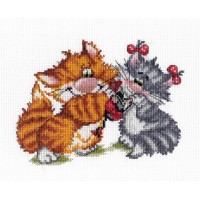 Набор для вышивания 	 Рыжий кот. Подарок. /НВ-350