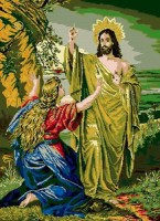 Набор для вышивания Иисус с Марией Магдалиной (гобелен) /G083