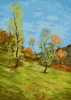 Набор для вышивания Пейзаж (Н. Григореску) Posada landscape (гобелен) /G524