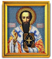 Набор для вышивания из ювелирного бисера Икона Св. Василий Великий /В-325