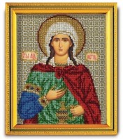 Набор для вышивания ювелирным бисером Икона Святая Фотина (Светлана) /В-338