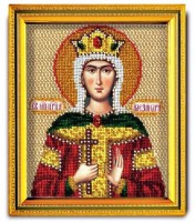 Набор для вышивания из ювелирного бисера Икона Св. Царица Александра /В-340