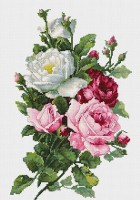 Набор для вышивания крестом Букет из роз