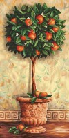 Набор для создания мозаичной картины алмазная вышивка Апельсиновое дерево