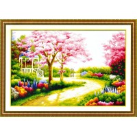 Набор для вышивки крестом Весенний сад (Spring garden) /111204