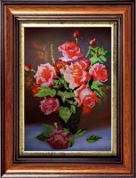 Набор для создания картины с алмазными стразами Букет роз