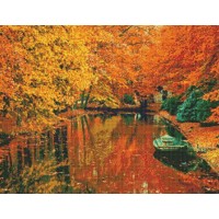 Набор для вышивания Осенняя прогулка на лодке