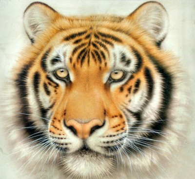 Набор для создания алмазной мозаики Тигр
